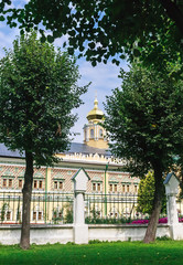 Royal Halls of the temple of the Intercession of the Mother of of God. Trinity-Sergius Lavra. Sergiev Posad