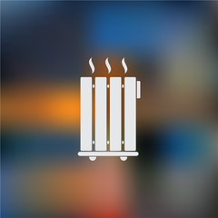 Heater vector icon