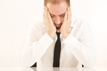 Emotional Stress business man