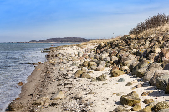 Ostseek&uuml;ste bei Wackerballig im Fr&uuml;hjahr
