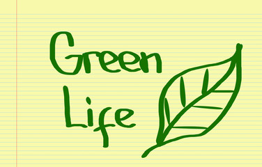 Green Life Concept