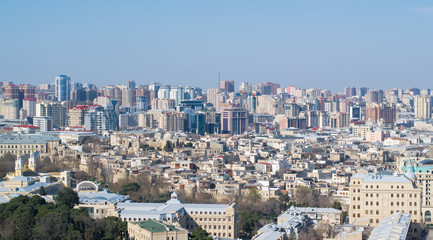 city of metropolis Baku