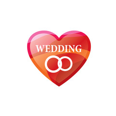 vector logo wedding