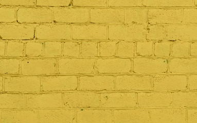 Light yellow brick background. interesting vintage concept texture