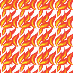fire seamless isolated