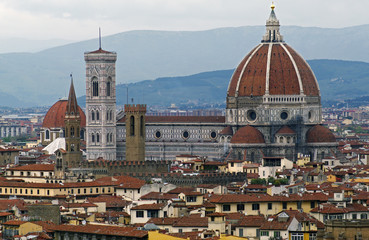 Fototapeta na wymiar Cattedrale di Santa Maria del Fiore, Florence.