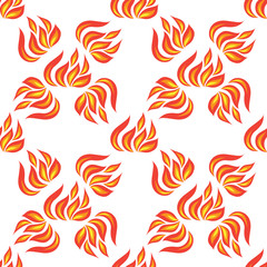 fire seamless isolated