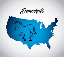 Democrat party design 