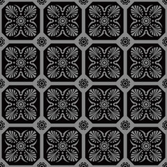 Elegant dark antique background image of fan cross flower