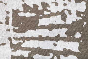 Surface of cloth for textured background