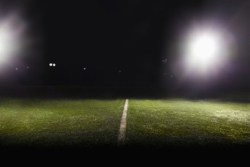 View of soccer field © xixinxing
