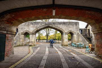 Fototapeta premium York Uk cycling Track