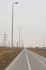 Bike path, St. Petersburg.