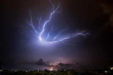 Rayos azules