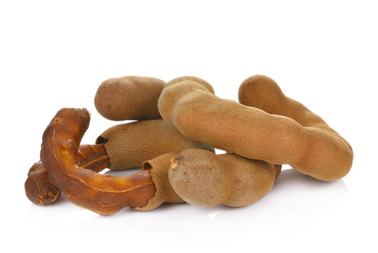 Tamarind isolated on white background