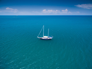 Obraz premium Aerial view of Koh Phangan, Thailand