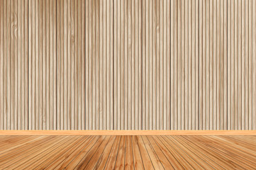 Wood room for background
