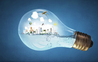 Global warming concept