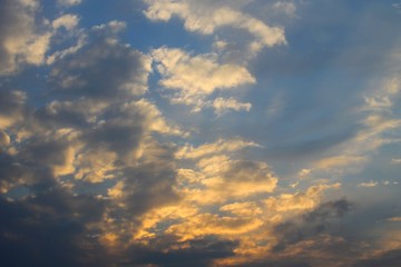 Sunrise sky 