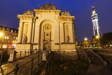 Fototapeta premium Porta de Paris in Lille