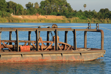 boat  ,machine  ,mechanism  ,river  ,industry  ,tool  ,mud  ,Sand sucking ship