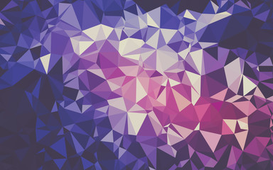 Abstract low poly background, geometry triangle