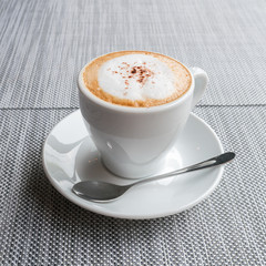 Coffee with foam