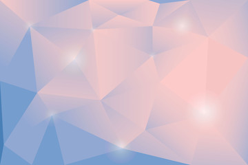 Abstract pantone  polygonal  background- Vector Illustration.