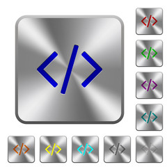 Steel programming code buttons