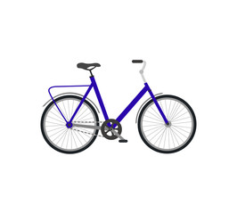 Obraz premium Bicycle Design Flat Isolated