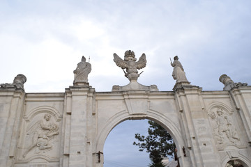 Fototapeta premium Alba Carolina fortress main gate