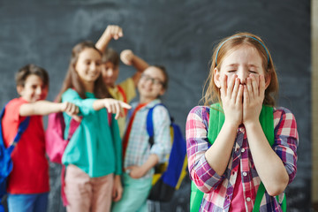 Unhappy classmate