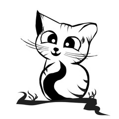 Vector illustration of cat.