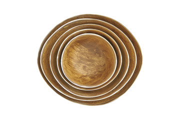 Wood blow set top view