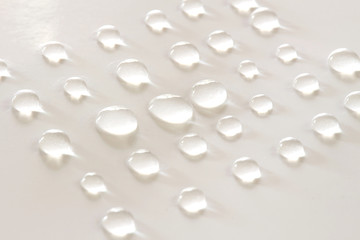 droplet close up on gray paper texture #3