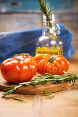 tomatoes with rosemary