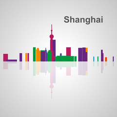 Singapore skyline for your design