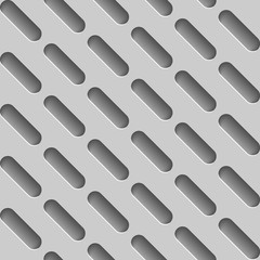 Seamless Steel Plate pattern. Vector metal grid texture