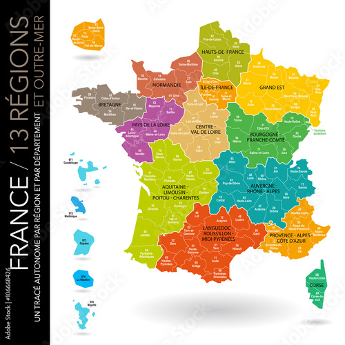 Carte De Avec Les Nouveaux Départements quot carte de 13 r 233 gions nouveaux noms 2016 Carte De Avec Les Nouveaux Départements quot carte de 13 r 233 gions nouveaux noms 2016
