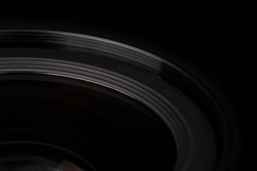 makro Aufnahme des Objektives