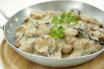 champignons à la crème 30032016