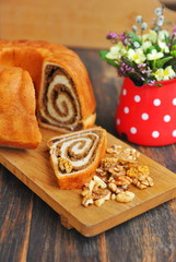 Potica/Potizza, Roll with walnuts