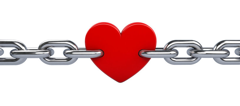 Chained heart
