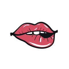 sexy female lips