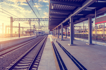 View of the station.