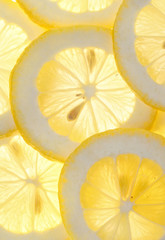 Lemon slices background
