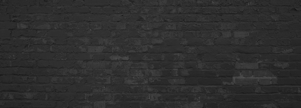Alte breite Backsteinwand