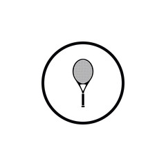 Icon of  tennis racket.