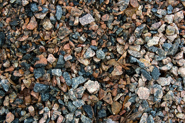 Abstract gravel background