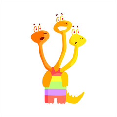  Childish Monster With Three Heads